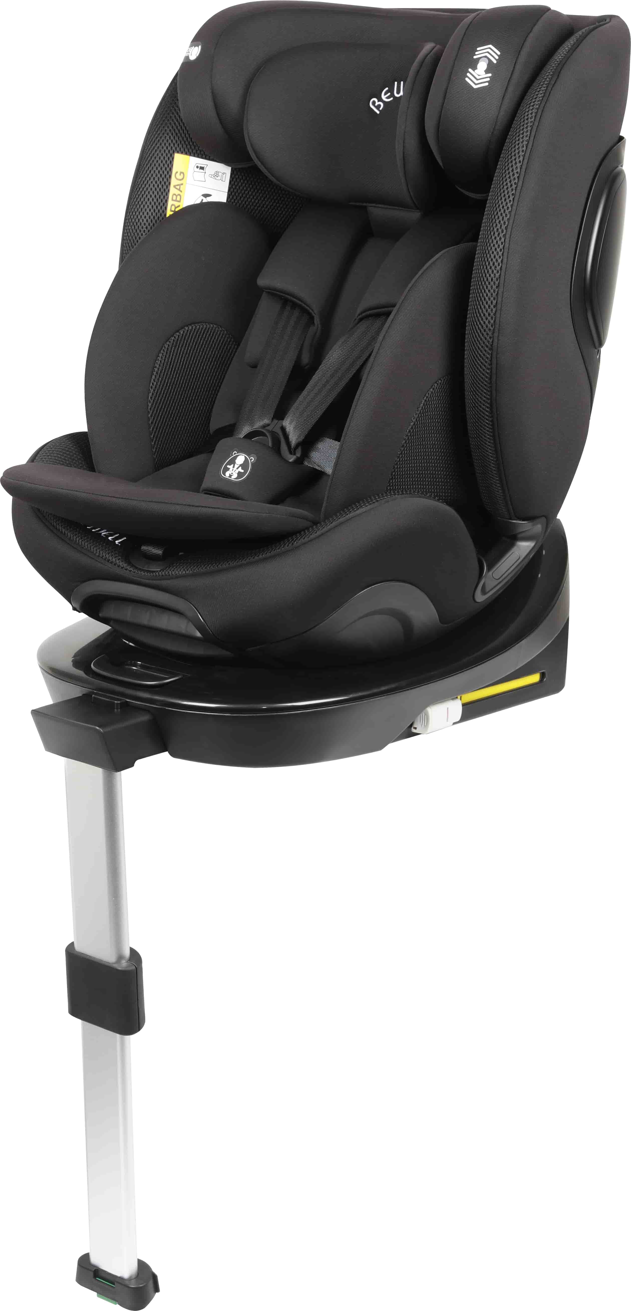 Scaun auto pentru copii ISOFIX și picior de susținere pentru bebeluși 40-150 cm